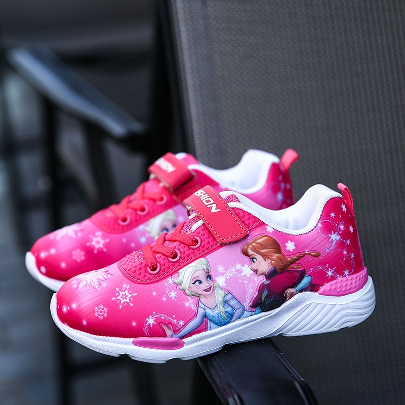 Hot Spring New Children Shoes Girls Sneakers Froze..